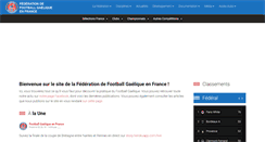 Desktop Screenshot of footballgaelique.fr