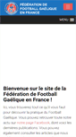 Mobile Screenshot of footballgaelique.fr