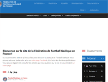 Tablet Screenshot of footballgaelique.fr